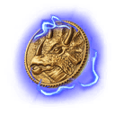 Triceratops Coin
