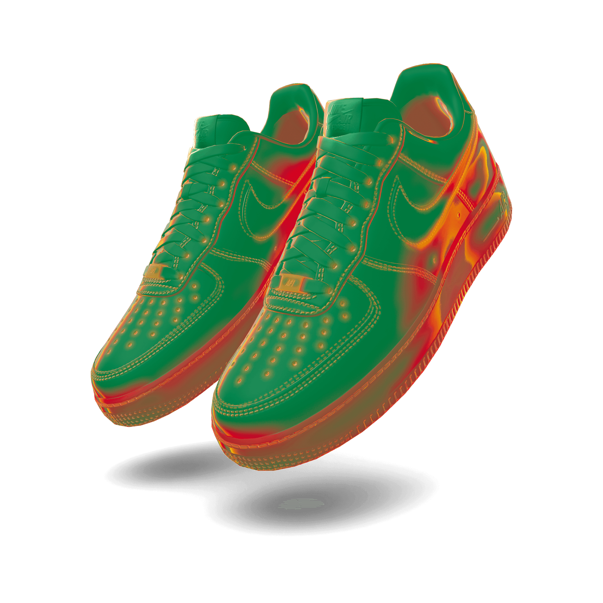 Nike Air Force 1 'Heat Map'