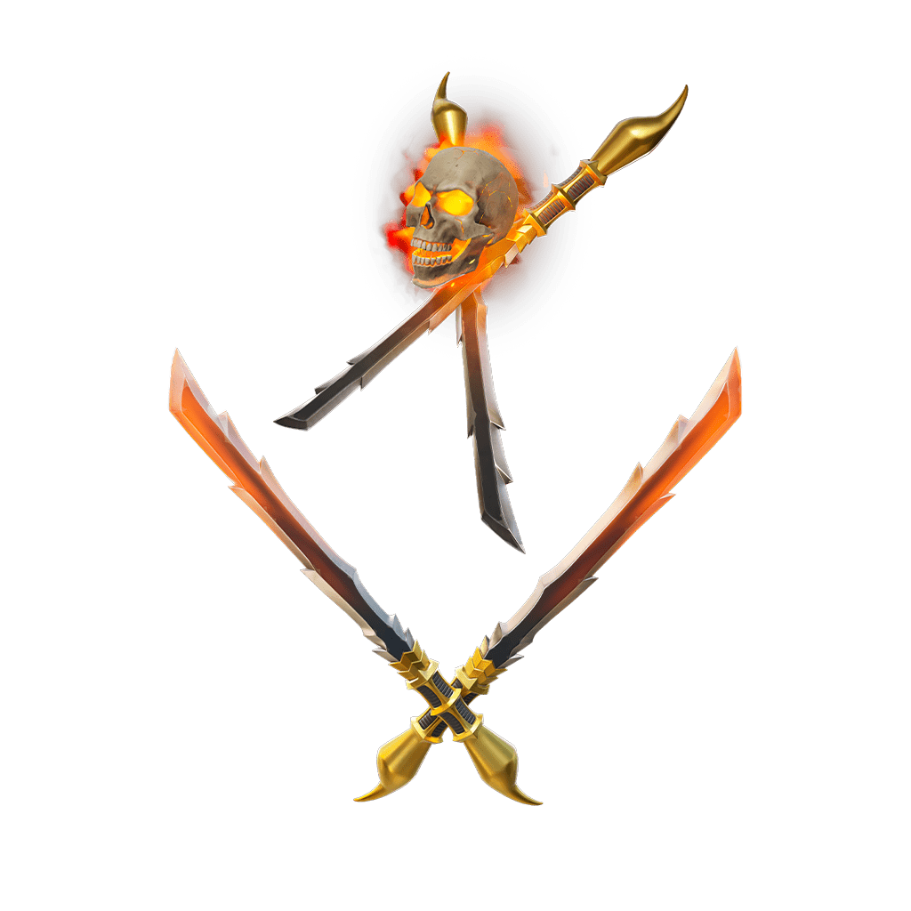 Scorpion's Flaming Skull