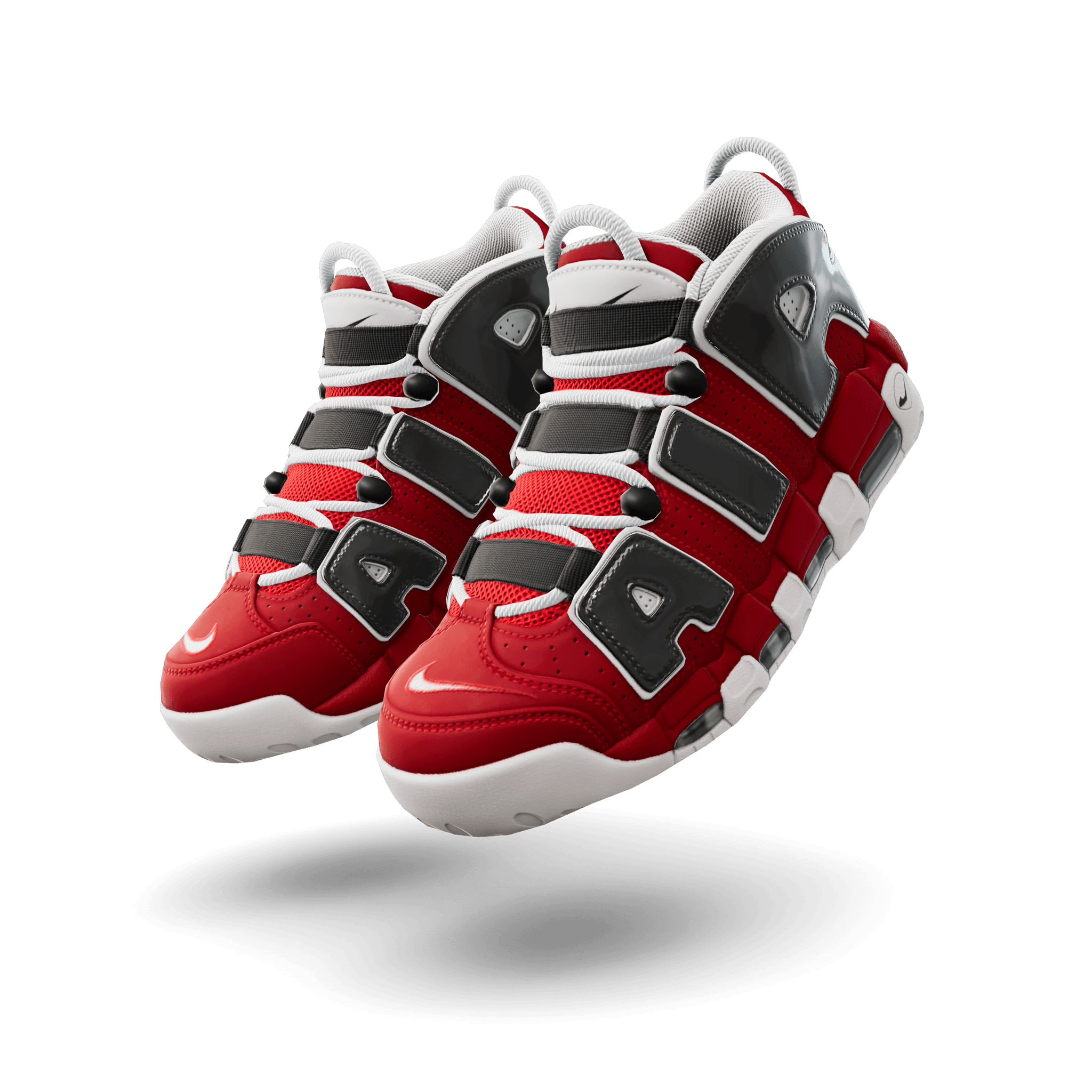 Nike Air More Uptempo 'Varsity Red/White'